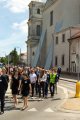 Przemarsz uczestników Jubileuszu Szkoły